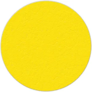 INCOM MANUFACTURING LM190Y Floor Marking Tape Circle Yellow 6 Inch Diameter PK25 | AH7RWN 38CE80