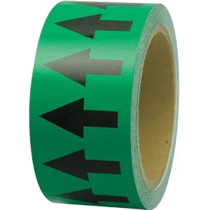 INCOM MANUFACTURING PMA458 Arrow Tape Black/green 4 Inch Width | AF2HEN 6TVH9