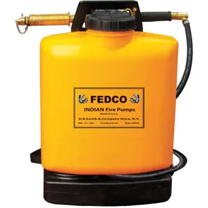 FOUNTAINHEAD 190387 Indian Poly Tank Fire Pump, Fedco Pump, 5 Gal Capacity | AF7PUA 22FH65