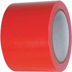 TAPECASE TC414 - RED Floor Marking Tape Roll 3 Inch Width - Pack Of 2 | AB7ZWD 24WH10