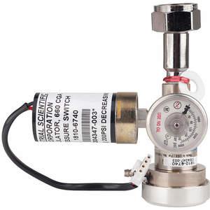 INDUSTRIAL SCIENTIFIC 18106740 Gas Regulator With Pressure Switch 650l Cga660 | AF7LQA 21XT09