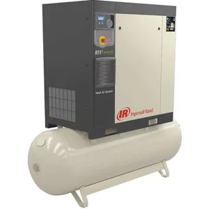 INGERSOLL-RAND R5.5I-A135-TAS/80-230-3 Rotary Screw Air Compressor 80 Gallon 31.0A | AH9KQC 40AY76