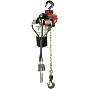 INGERSOLL-RAND 7756E-2C10-C6S Air Chain Hoist 1100 Lb. Capacity 10 Feet Lift | AC2XUX 2NY51