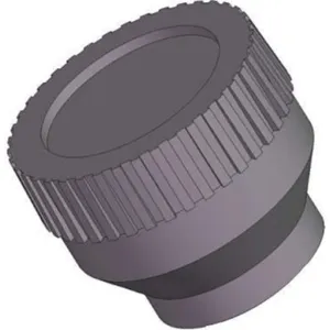 INNOVATIVE COMPONENTS 3GEA5 Knurled Knob 1/2 Inch Blind 10-24 3/4 In | AC9FVE