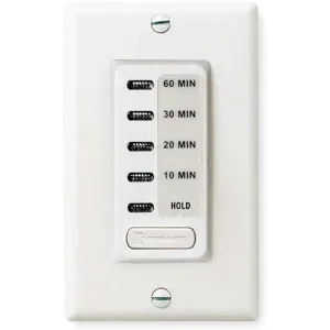 INTERMATIC EI210W Auto-OFF Electronic Countdown Timer, White, 120 VAC | AA9YKB 1JLF9