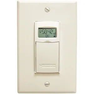 INTERMATIC EI400C Timer Electronic Wall Switch 120-277V 20A Ivory | AE2GUR 4XGV5