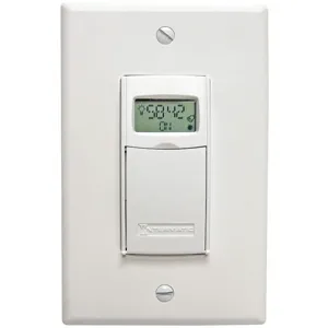 INTERMATIC EI400WC Timer Electronic Wall Switch 120-277V 20A White | AE2GUU 4XGV7