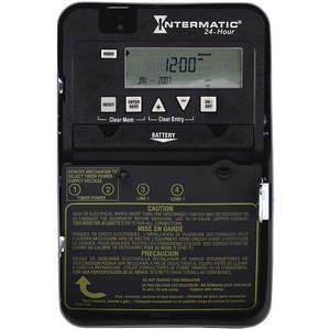 INTERMATIC ET1105C Electric Timer 1p Spst 3 600-8 300w 24hr | AE2GUV 4XGV9