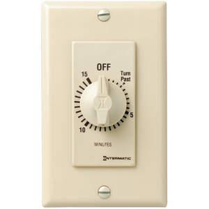 INTERMATIC FD15M In-Wall Spring Wound Timer, 120/240/277 V, 1 HP, 50/60 Hz | AB4DPX 1XC25