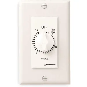 INTERMATIC FD415M Timer Spring Wound 15 Min DPST Ivory | AC9DYN 3FXC9