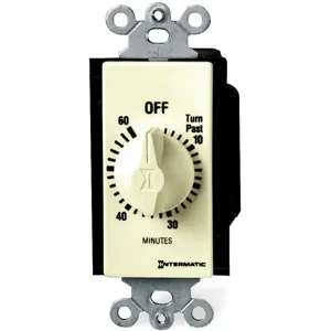 INTERMATIC FD60M Timer Spring Wound | AB4DPZ 1XC27