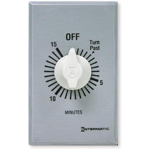 INTERMATIC FF315M Timer Spring Wound 15 Min SPDT Silver | AC9DXY 3FXA4