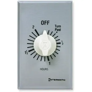 INTERMATIC FF32H Timer Spring Wound 2 Hr SPDT Silver | AC9DYG 3FXC3