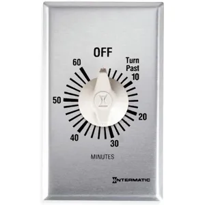 INTERMATIC FF60M Timer Spring Wound | AF2PRR 6X546