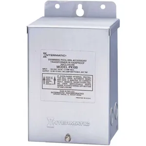 INTERMATIC PX100S Enclosed Transformer In120v Out12v 100va | AA4ZDB 13K521