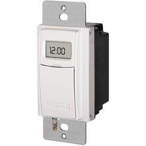 INTERMATIC ST01 Digital Wall Switch Timer, Single Pole, 120V, 15A, 1HP | AF7EDJ 20XE69