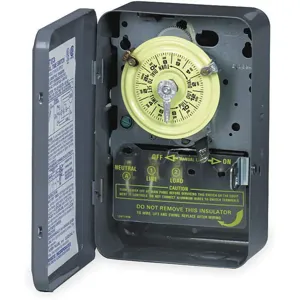 INTERMATIC T103R Timer 24-hr Dpst 125v 40 A Nema 3r | AC9DXH 3FWY6