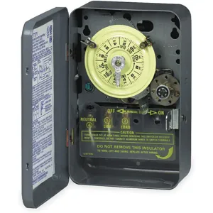 INTERMATIC T174R Timer 24-hr Dpst 208-277 V 40 A Nema 3r | AC9DXK 3FWY8