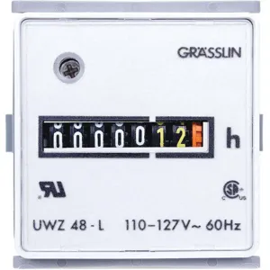 INTERMATIC UWZ48E-24U Hour Meter 24vac 60 Hz Flush Mount | AF7EEU 20XF05