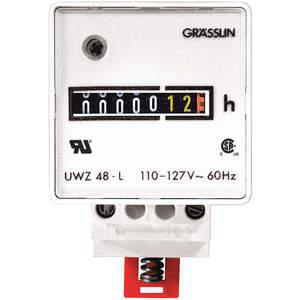 INTERMATIC UWZ48V-24U Betriebsstundenzähler 24 VAC 60 Hz DIN-Schienenmontage | AF7EEW 20XF07