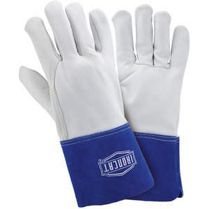 IRONCAT 6142/XL Welding Gloves Cowhide Pearl/blue Pk 12 | AF8FTT 25UN57