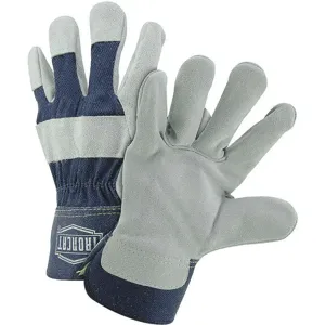 IRONCAT IC5/S Leather Palm Gloves Cowhide Blue/gray S Pk12 | AF7ZDU 23PG37