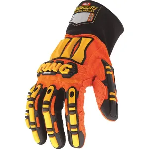 IRONCLAD SDX2-04-L Mechanics Gloves Utility L Orange/yellow Pr | AC6LPF 34E348