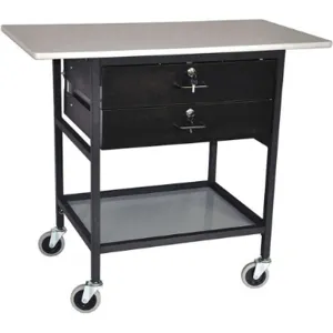 IRSG ERGO-28-1-K4 Ergonomic Mobile Work Table 40 Inch Length | AA7JTM 16A699