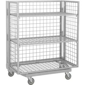 IRSG NT-48 Nesting Wire Cart 25 Inch Width 45-1/2 Inch Length | AE3DEY 5CHU7