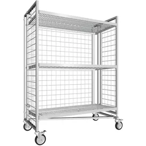 IRSG NTM-48-GHR Nesting Wire Cart 21 Inch Width 45-1/2 Inch Length | AE3DFA 5CHU9