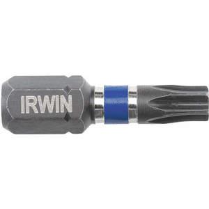 IRWIN INDUSTRIAL TOOLS 1837416 Torx Tamper Resistant T8-tr Impact Bit 1 / 25mm -1pc | AC6LYG 34E538