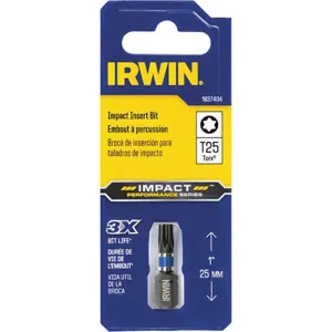 IRWIN INDUSTRIAL TOOLS 1899946 Insert Bit 1/4 x 1 Inch T25 Point PK20 | AH2YTC 30TF38