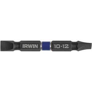 IRWIN INDUSTRIAL TOOLS 1899977 Double End Bit 10F-12R Slotted 1/4 Shank PK2 | AH2YYF 30TG74