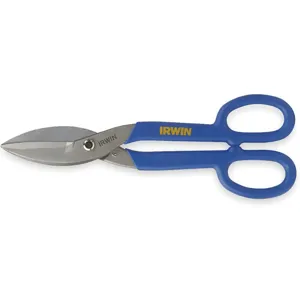 IRWIN INDUSTRIAL TOOLS 22012 Flat Blade Tinner Snip 12 3/4 L 2.75 Cut | AC3RXV 2VU95