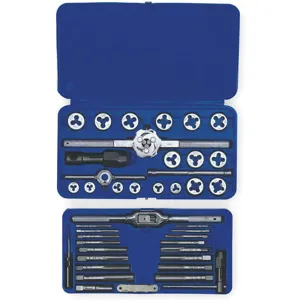 IRWIN INDUSTRIAL TOOLS 24606 Tap/die Set 41 Piece Carbon Steel | AB9QNV 2ETL3