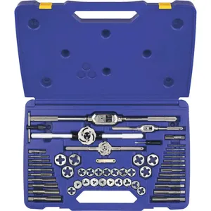 IRWIN INDUSTRIAL TOOLS 26394 Tap And Hex Die Set 53 Pieces | AF4TWJ 9K175