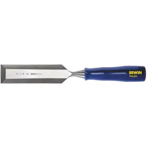 IRWIN INDUSTRIAL TOOLS M444112N Wood Chisel 1-1/2 x 5-1/2 Inch Blue | AB7RGV 23Z265