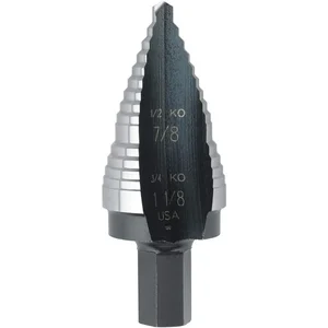 IRWIN INDUSTRIAL TOOLS 10239 Hss Step Drill Bit 7/8 To 1-1/8 In | AE2HMX 4XK52