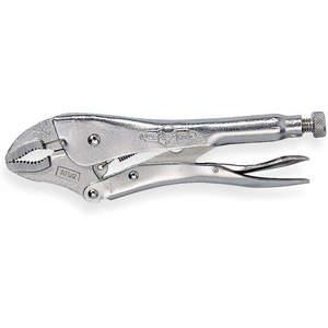 IRWIN INDUSTRIAL TOOLS 10WR Locking Plier Curved 10 Inch With Wire Cutter | AA8TRG 1A421