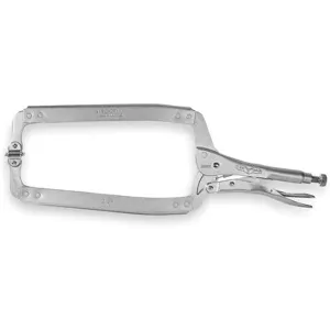 IRWIN INDUSTRIAL TOOLS 18SP Locking C-clamp With Swivel Pad 18 In | AC3CHB 2RKN6