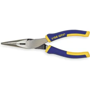 IRWIN INDUSTRIAL TOOLS 2078216 Solid Joint Pliers 6 Inch 1-25/32in Jaw | AE2PGH 4YU71