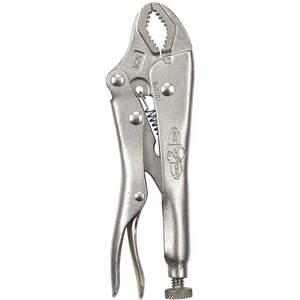 IRWIN INDUSTRIAL TOOLS 5CR Curved Jaw Locking Pliers 5 Inch 1-1/8 Cap | AA2HBW 10J875