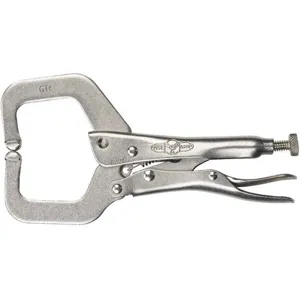 IRWIN INDUSTRIAL TOOLS 6R Locking C Clamp 6 Inch Size 2 Inch Cap | AC8GNF 3A516