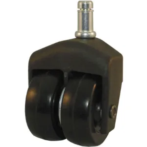 JACOB HOLTZ 205-2XHRUB-40 Dual Wheel Swivel Caster 150 Lb 2 Inch Rubber | AB6THT 22E579