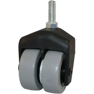 JACOB HOLTZ 205-2XTPR-27 Dual Wheel Swivel Caster 150 Lb 2 Inch Diameter Tpr | AB6TMV 22E680