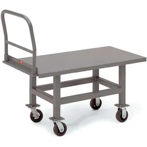 JAMCO AS248-R7 Extendable Platform Truck Gray | AF4TBQ 9J308