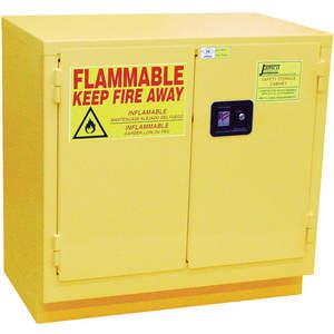JAMCO BK30 Sicherheitsschrank für brennbare Stoffe, 30 Gallonen, Gelb | AA8TDZ 19T255