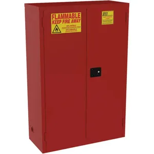 JAMCO BN72 Cabinet 2-dr 72 Gallon Flammable 18x65x43 | AG7GPU 8RWK7