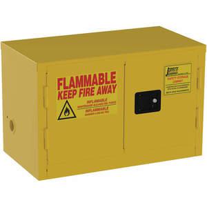 JAMCO BY11 Sicherheitsschrank für brennbare Stoffe, 6 Gallonen, Gelb | AG6ZTY 49R165