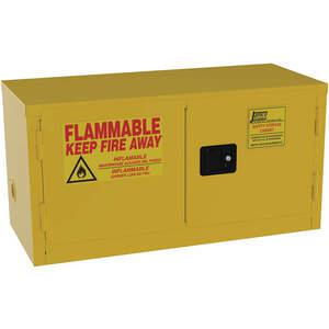 JAMCO BU15 Sicherheitsschrank für brennbare Stoffe, 6 Gallonen, Gelb | AG6ZTW 49R163